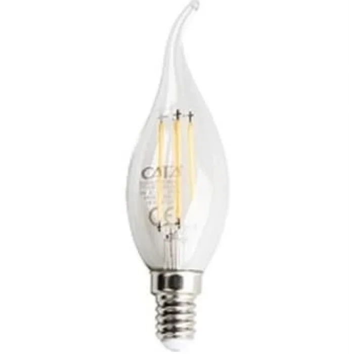 BUĞZ CATA CT 4064G 7W Led Flament Kıvrık Buji 3000K Günışığı E14 Duy