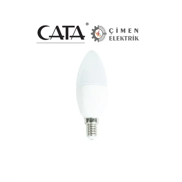 BUĞZ CATA CT 4079 7W Buji Led Ampül 3200K Gün Işığı E14 Duy