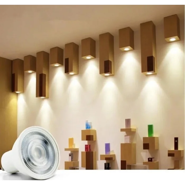 BUĞZ CATA CT 4215 7W Led Çanak Ampul 6400K Beyaz Işık GU10 Duy