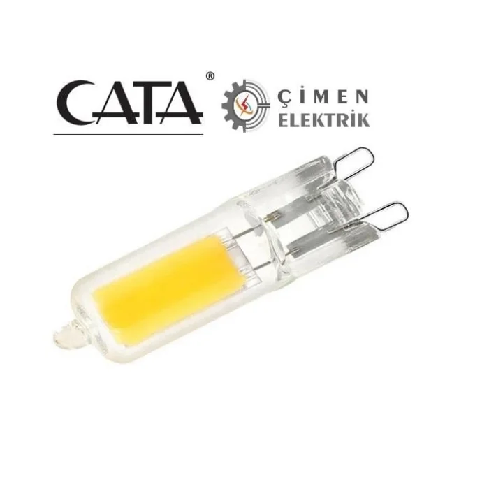 BUĞZ CATA CT 4222 Led 7W 220V Kapsül Ampul 3200K Gün Işığı G9 Duy