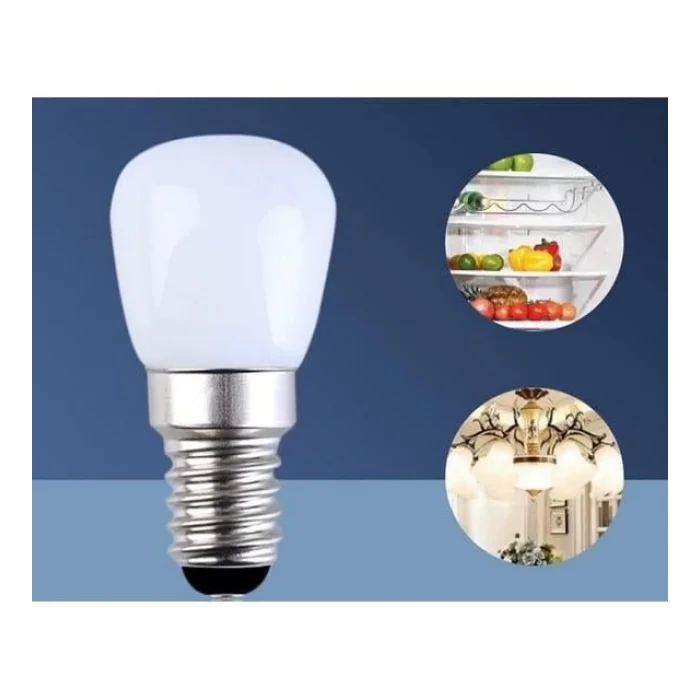  CATA CT 4261 2W Buz Dolabı Led Ampul 6400K Beyaz Işık E14 Duy