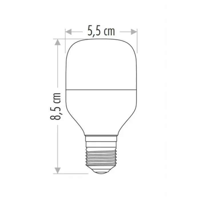 BUĞZ CATA CT 4330 25 W Led Ampul 6400K Beyaz Işık E27 Duy