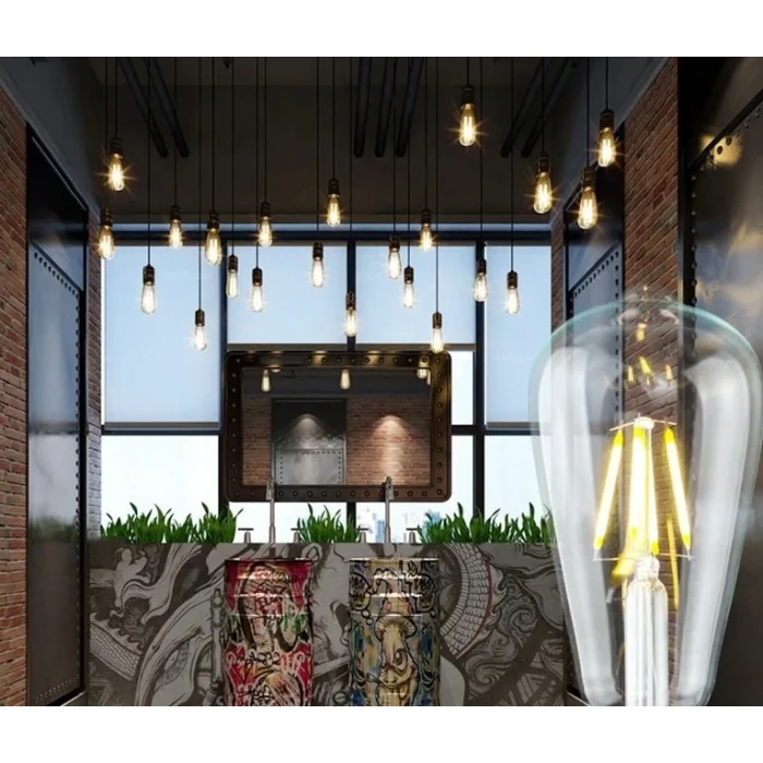 BUĞZ CATA CT 4353 8W Rustik Led Ampul 3200K Günışığı E27 Duy