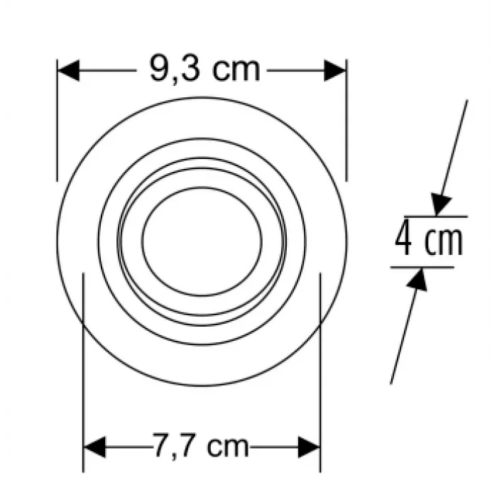  CATA CT 5002 Siyah Spot Kasası