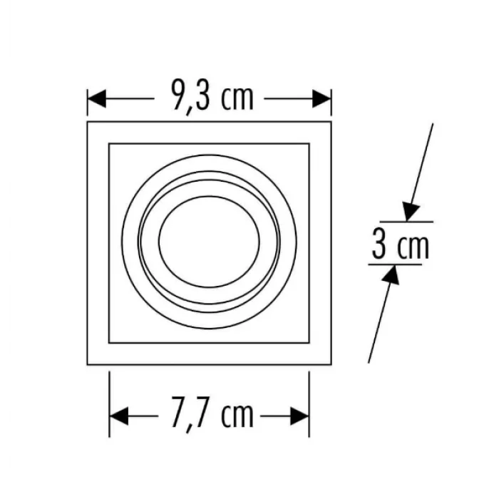  CATA CT 5004 Puma Siyah Spot Kasası