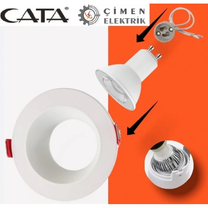 BUĞZ CATA CT 5040 Beyaz Spot Kasası