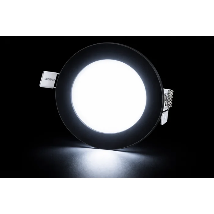 BUĞZ CATA CT 5125 Siyah Kasa Led Spot 6W 6400K Beyaz Işık