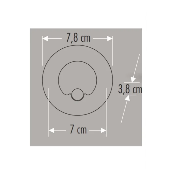  CATA CT 5174 1.5W Radar Sensörlü Koridor Aydınlatması 6400K Beyaz Işık