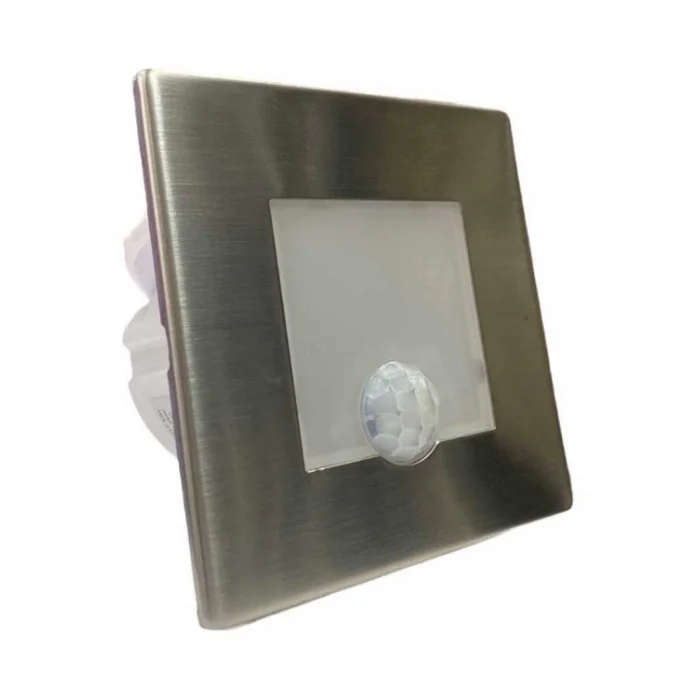  CATA CT 5183 1.5 W Radar Sensörlü Kare Koridor Aydınlatması 6400K Beyaz Işık