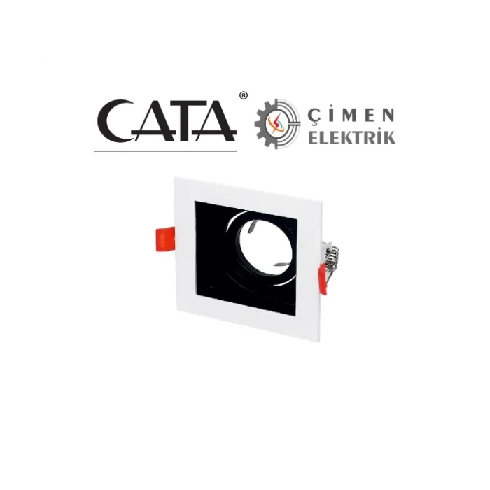  CATA CT 5222 Beyaz (Siyah) Spot Kasası
