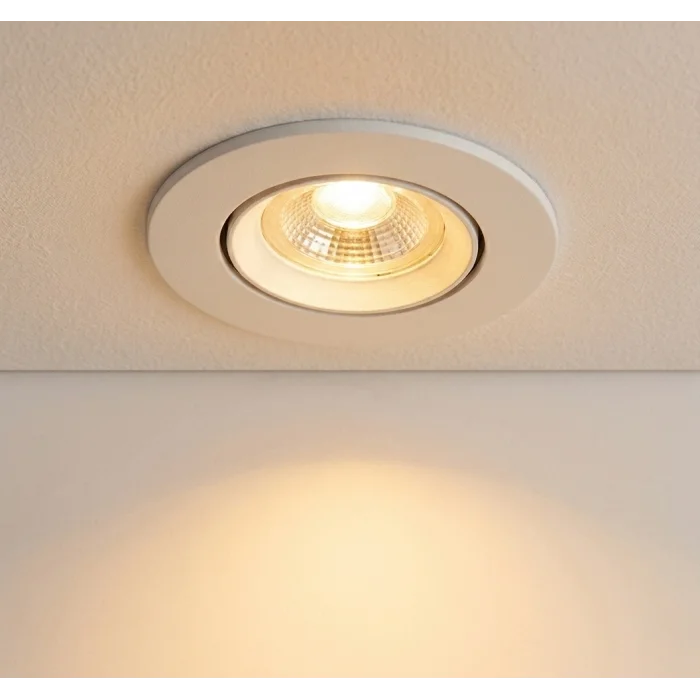 BUĞZ CATA CT 5256 Beyaz Kasa Led Spot 8W 3200K Gün Işığı