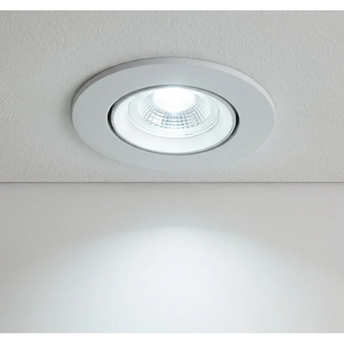 BUĞZ CATA CT 5256 Beyaz Kasa Led Spot 8W 6400K Beyaz Işık