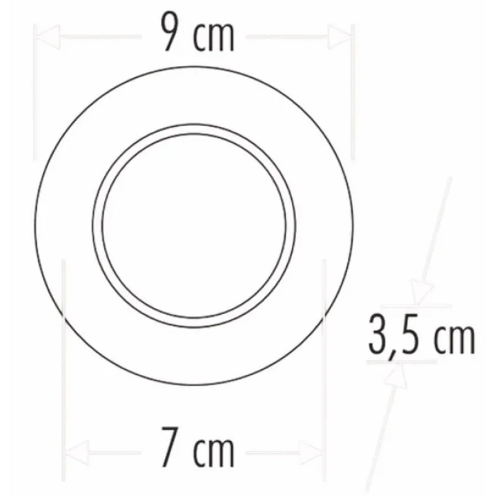 BUĞZ CATA CT 5260 8W Başak Led Spot 3 Renkli