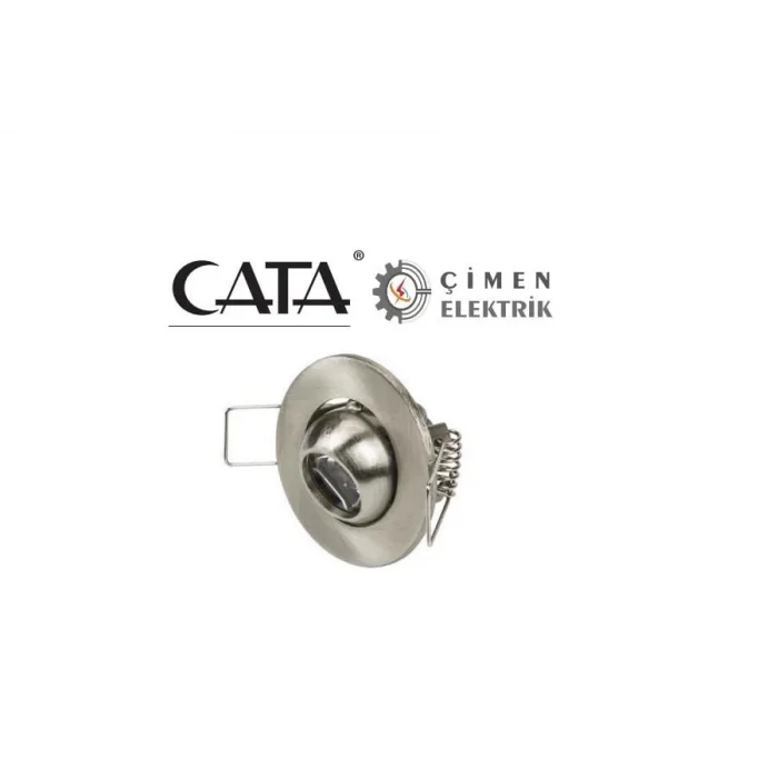  CATA CT 5268 1.5W Satin Kasa  Led Spot 3200K Gün Işığı