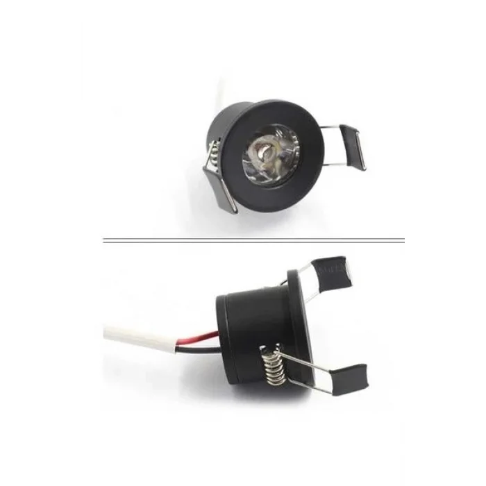 BUĞZ CATA CT 5270 1,5W Yıldız Spot Power Ledli Siyah Kasa 6400K Beyaz Işık