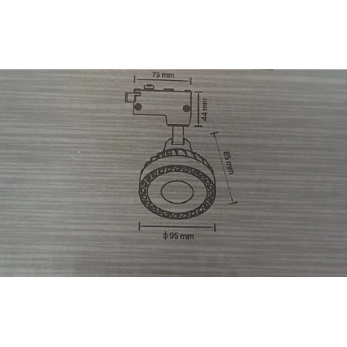  CATA CT 5314 Ledli Ray Spot 33W 6400K Beyaz Işık