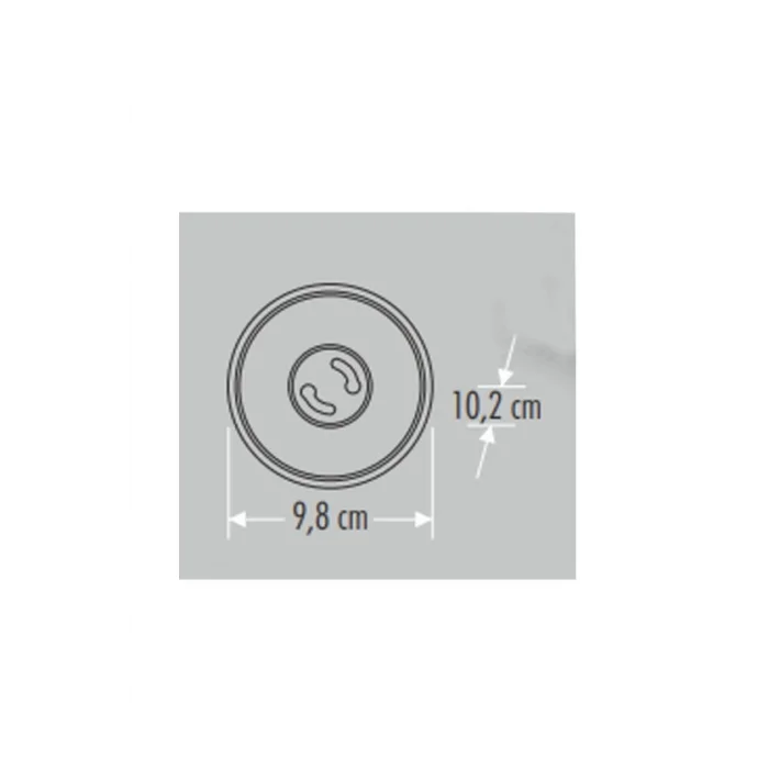  CATA CT 5421 Siyah Bakır Dekoratif Spot Kasa GU-10 Duy