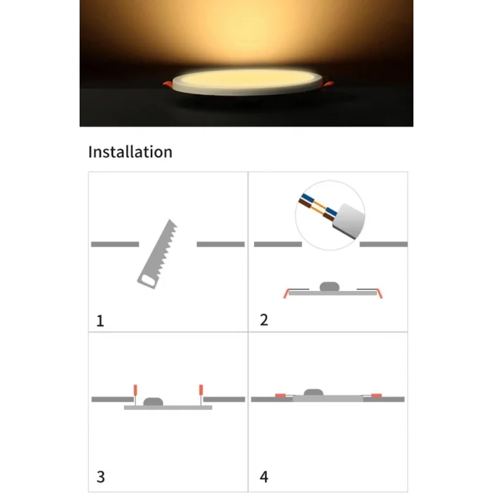 BUĞZ CATA CT 5646 9W Led Spot 3200K Gün Işığı