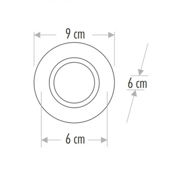 BUĞZ CATA CT 6555 Cam Spot Kasası