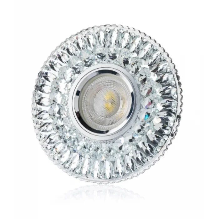  CATA CT 6583 Hanımeli Led Çerçeveli Günışığı Kristal Cam Spot Kasa - Priz ve Anahtar İçin Uyumlu Çerçeve