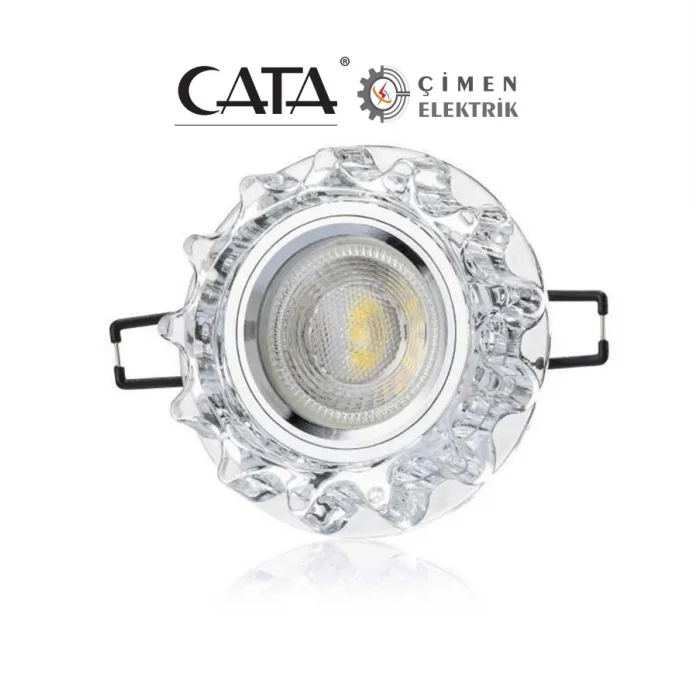 BUĞZ CATA CT 6595 Kristal Cam Led Spot Kasası