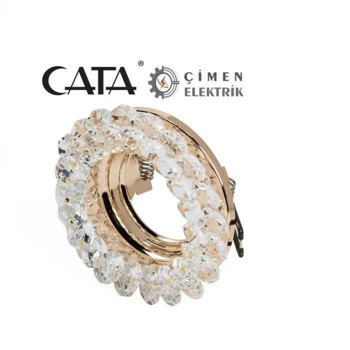 BUĞZ CATA CT 6596 Papatya Kristal Cam Spot Kasası