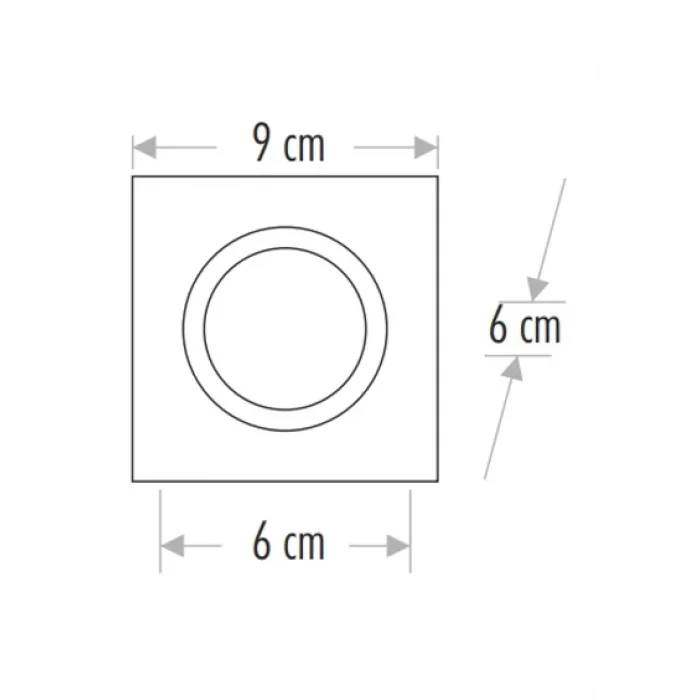  CATA CT 6647 Yeşim Cam Spot Kasası