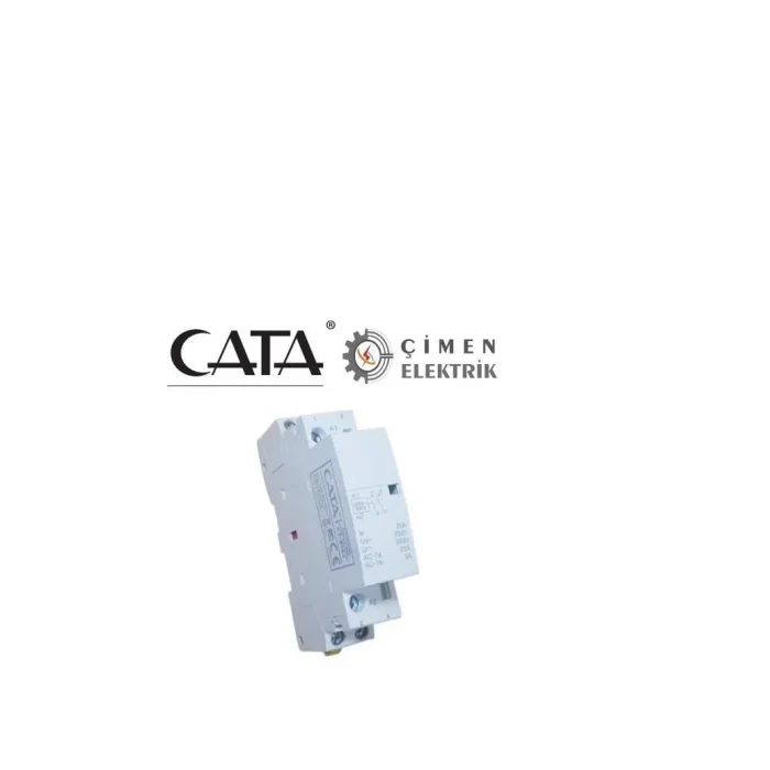  CATA CT 9183 25A Sesiz Modüler Aydınlatma Kontaktörü