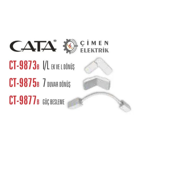  CATA CT 9875 Magnetıc Ray Ek Parçası Beyaz