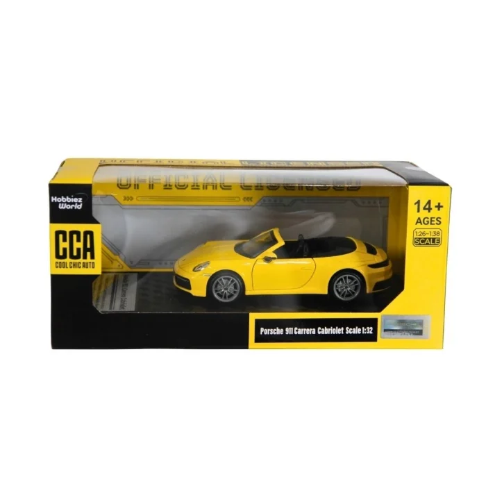 BUĞZ Cca 1/31 Porsche 911 Carrera Cabriolet Model Araba