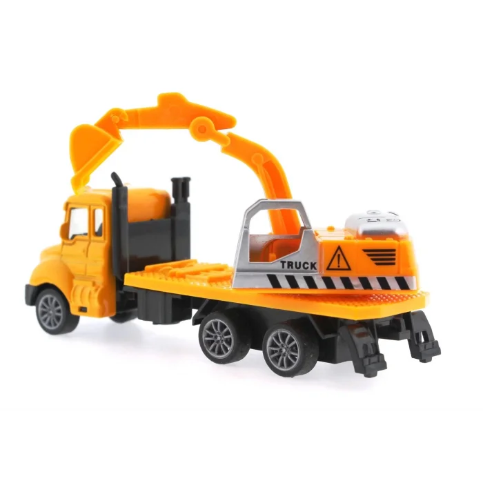  Çek Bırak Metal Mini Sarı Kepçe