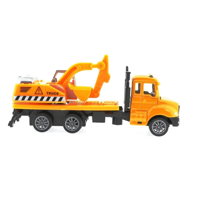  Çek Bırak Metal Mini Sarı Kepçe