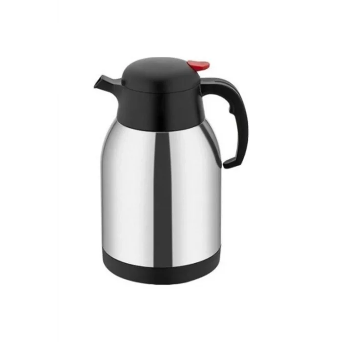 BUĞZ Çelik 2 litre termos, gri renk, 12 saat yalıtım, kutulu - Spor & Outdoor - Ekipman & Aksesuar