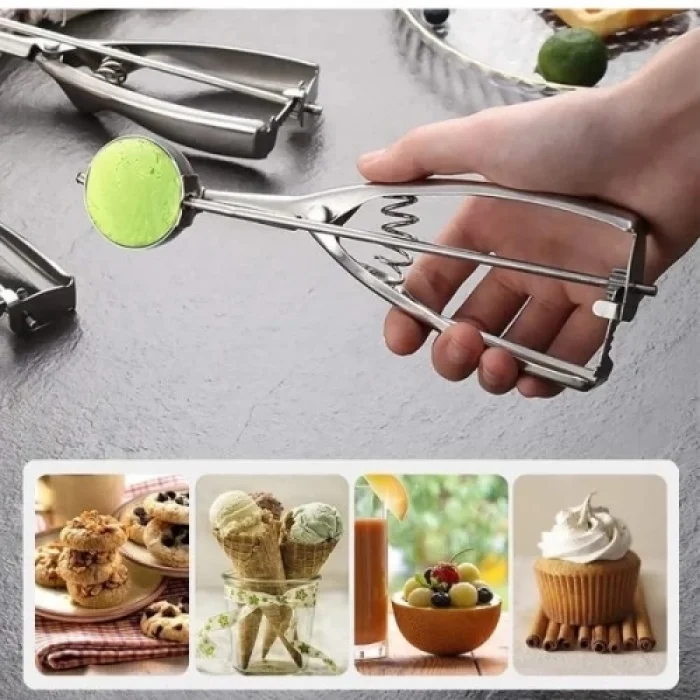  Çelik Dondurma Kaşığı