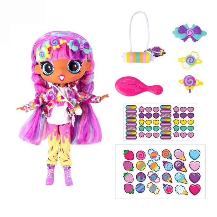 BUĞZ CEP D1001 Decora Girlz 28 cm Büyük Moda Bebek - Asorti
