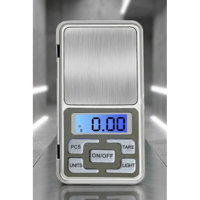 BUĞZ Cep Tipi Hassas Terazi 500 gr 0.01 gr Dijital Kuyumcu Eczane LCD Ölçüm Cihazı Hassas