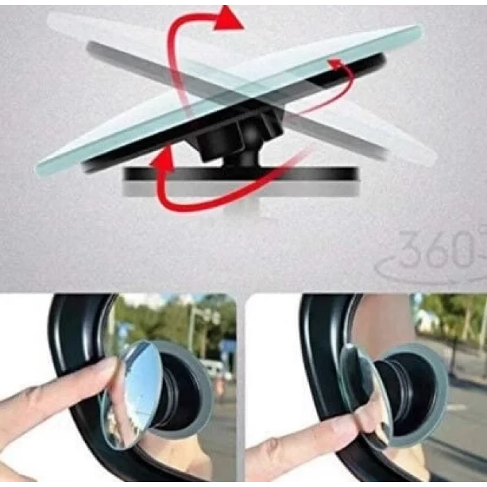 BUĞZ Çerçevesiz  Ayarlanabilir Kör Nokta Aynası 2 li