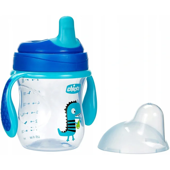 BUĞZ Chicco 4 Parça Beslenme Seti +6 Ay - Erkek