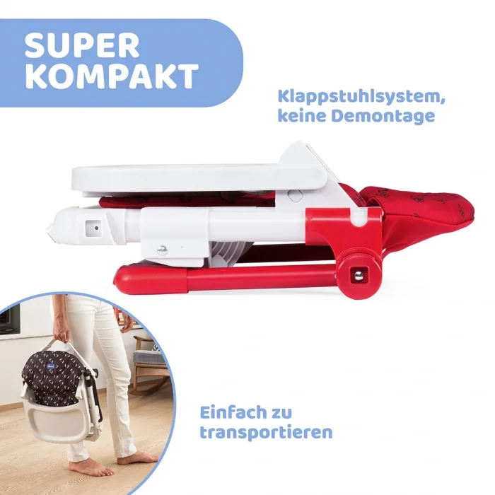 BUĞZ Chicco Chairy Yükseltici Mama Sandalyesi - Laydbug