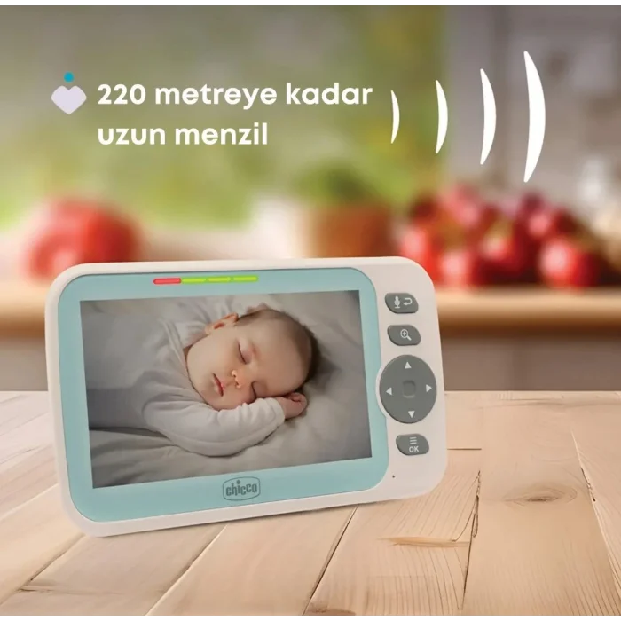 BUĞZ Chicco Evolution Kameralı Akıllı Bebek Telsizi