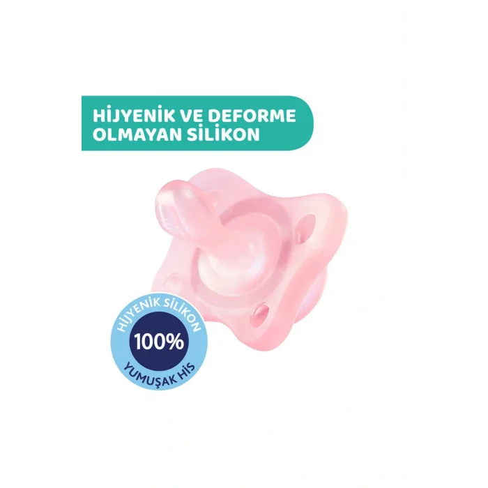 BUĞZ Chicco PhysioForma Mini Soft 2li Emzik 2-6 Ay Kız