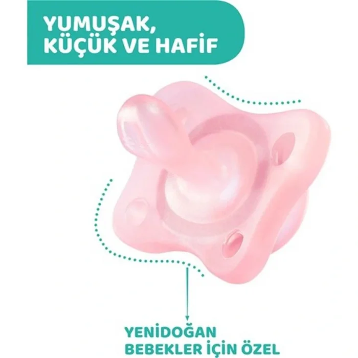 BUĞZ Chicco PhysioForma Mini Soft 2li Emzik 2-6 Ay Kız