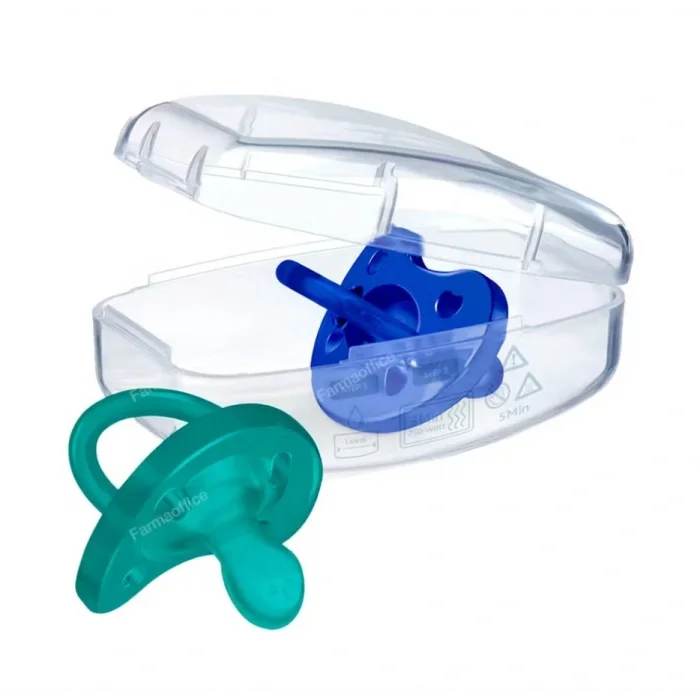 BUĞZ Chicco PhysioForma Soft 2li Silikon Emzik 16-36 Ay Erkek