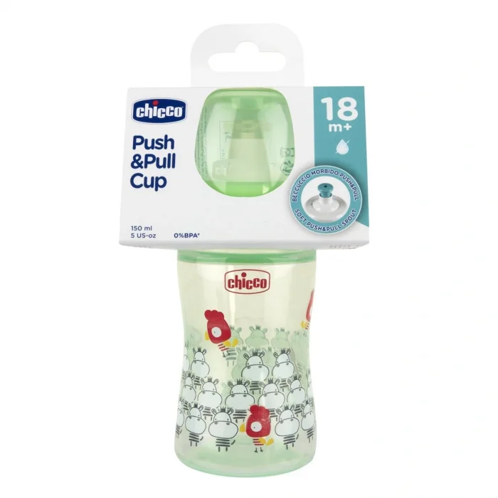 BUĞZ Chicco Push & Pull Bardak 18 Ay+ 150 ml