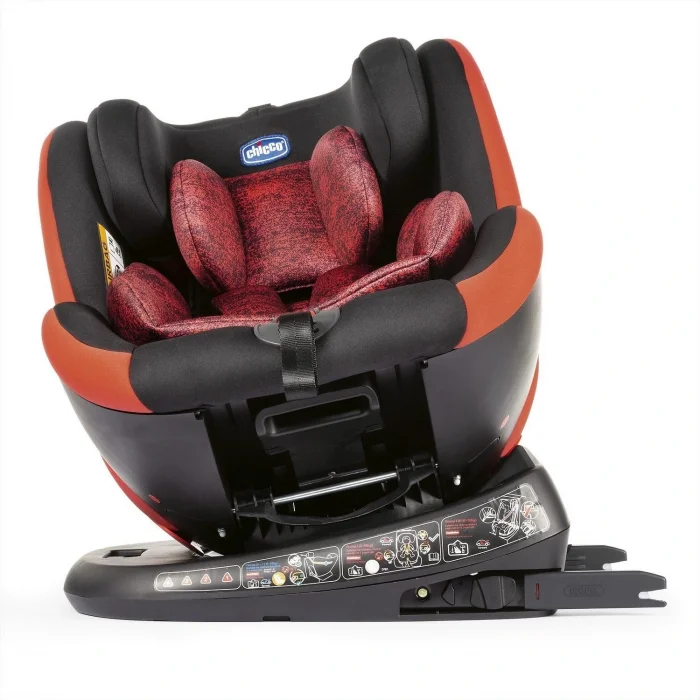 BUĞZ Chicco Seat 4 Fix 0-36 kg Isofix Oto Koltuğu - Poppy Red