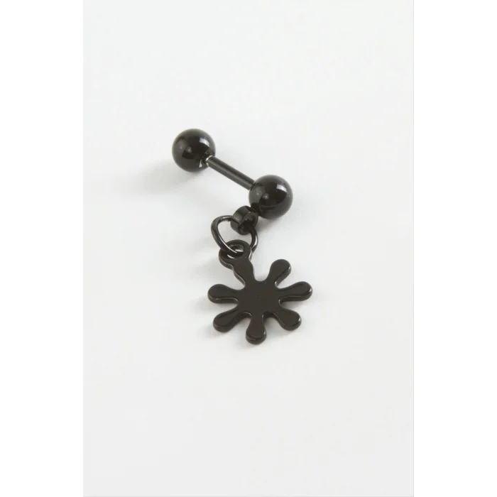 BUĞZ Çiçek Çelik Piercing 1 Adet