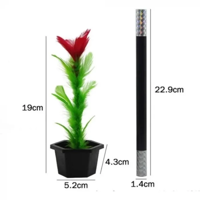  Çiçek Çıkaran Sihirli Çubuk Sihirli Çiçek Sihirbazlık Oyunu