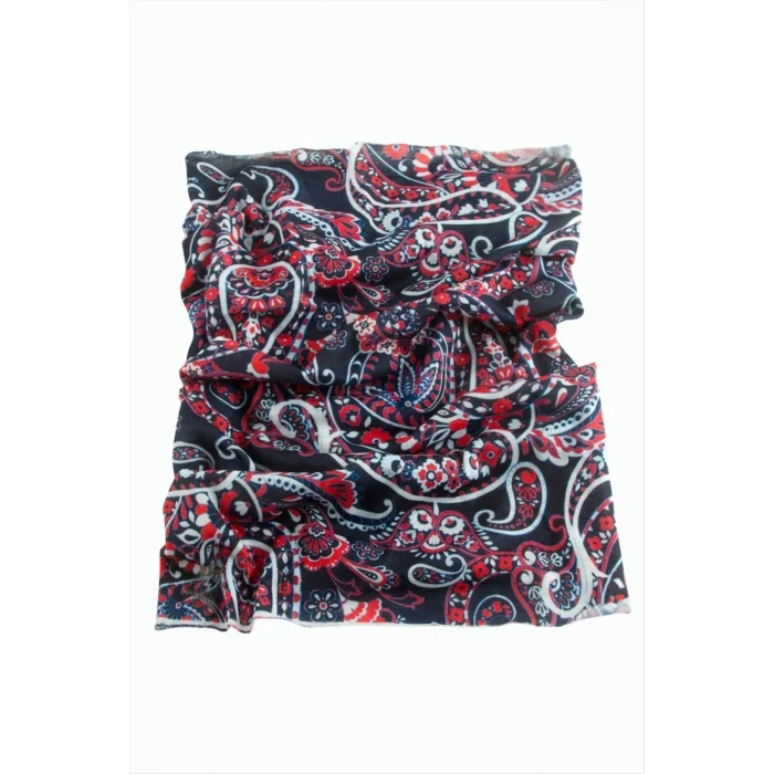 BUĞZ Çiçek Desenli Baff Boyunluk