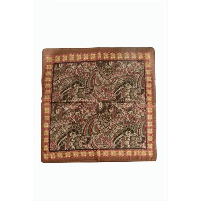 BUĞZ Çiçek Desenli Zr Şifon Fular 50*50 cm