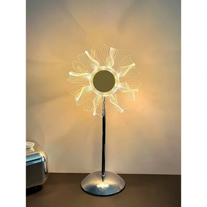 BUĞZ Çiçek Tasarımlı LED Masa Lambası